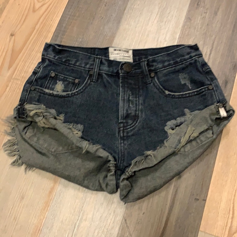 One by One Teaspoon X Bandit Shorts